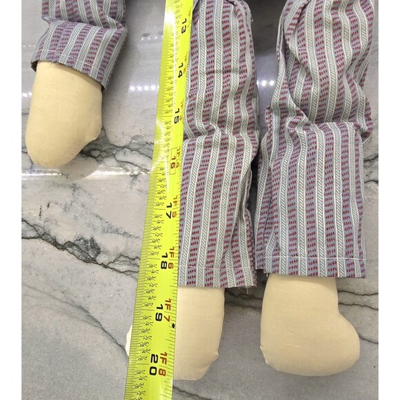Vintage Humpty Dumpty Rag Doll Handmade 9x20 - Picture 8 of 8